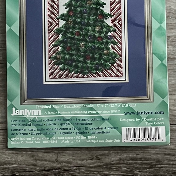 NWT Set of 2 Janlynn “The Spirit of Christmas” Counted Cross Stitch Kits - Picture 15 of 16